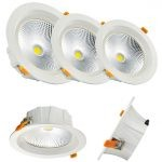 Bez mirgošanas COB Led Downlight