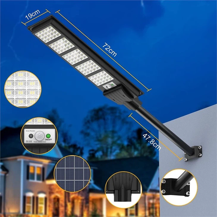 Solar Street Light With Inbuilt Battery And Panel