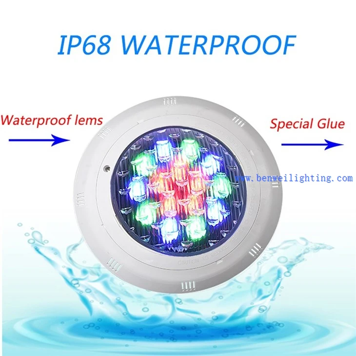 IP68 Waterproof Underwater Lamp For Swimming Pool Light