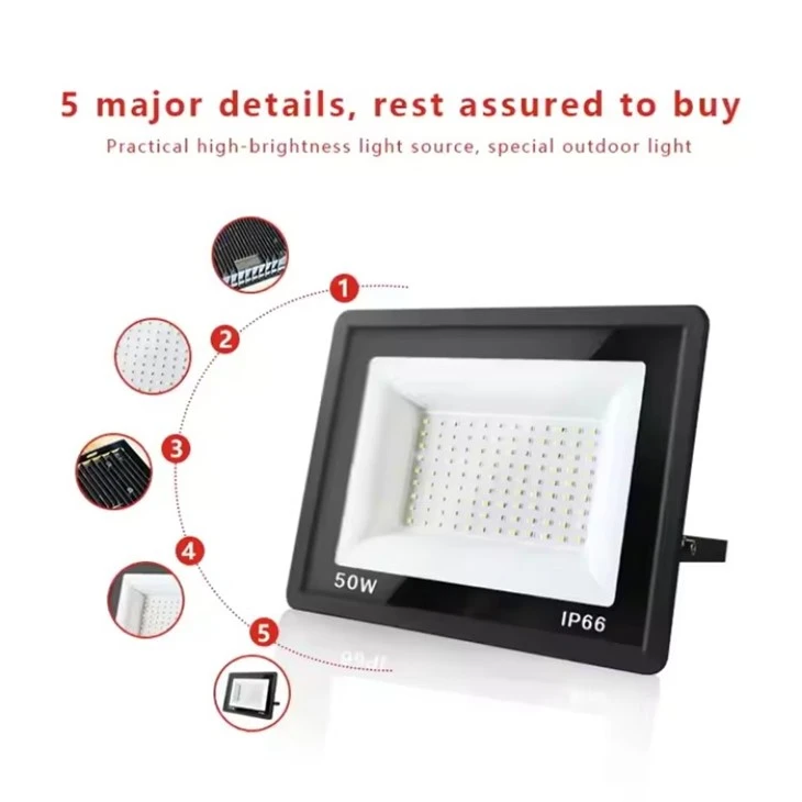 Led Outdoor Flood Light Waterproof Ip65 4000K