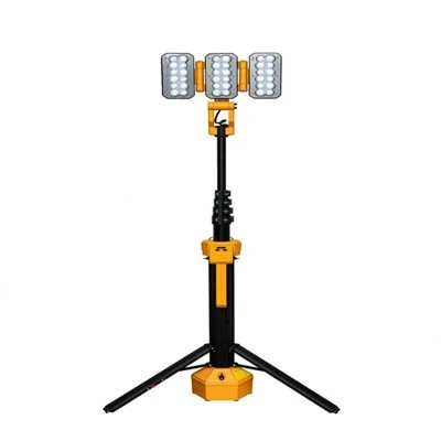 180 W pārnēsājams 4 metru LED gaismas tornis