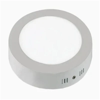Led paneļa gaismas apļveida/kvadrātveida virsma{0}}montēts