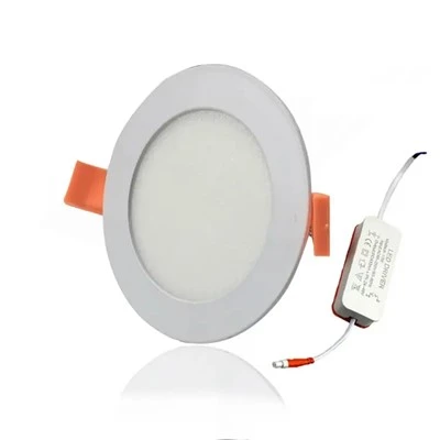 Plānas lampas abažūra LED apaļā paneļa gaisma
