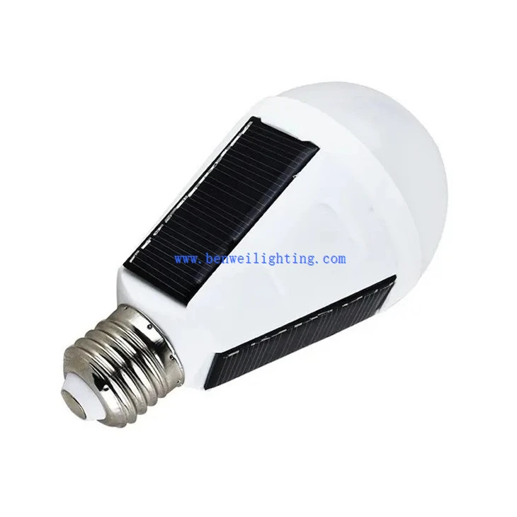 rechargeable solar light bulb
