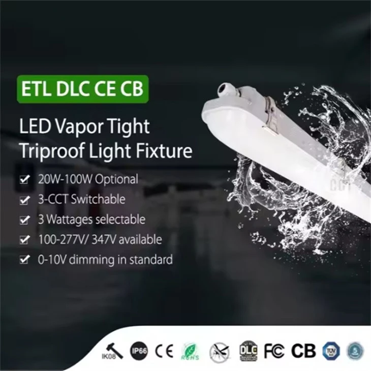 led tri proof lamp