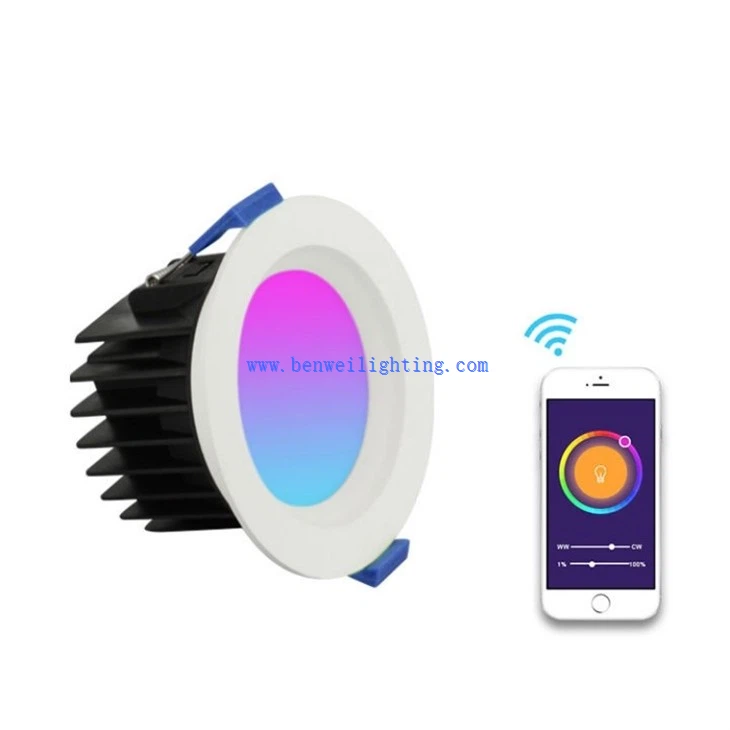 smart rgb led downlights